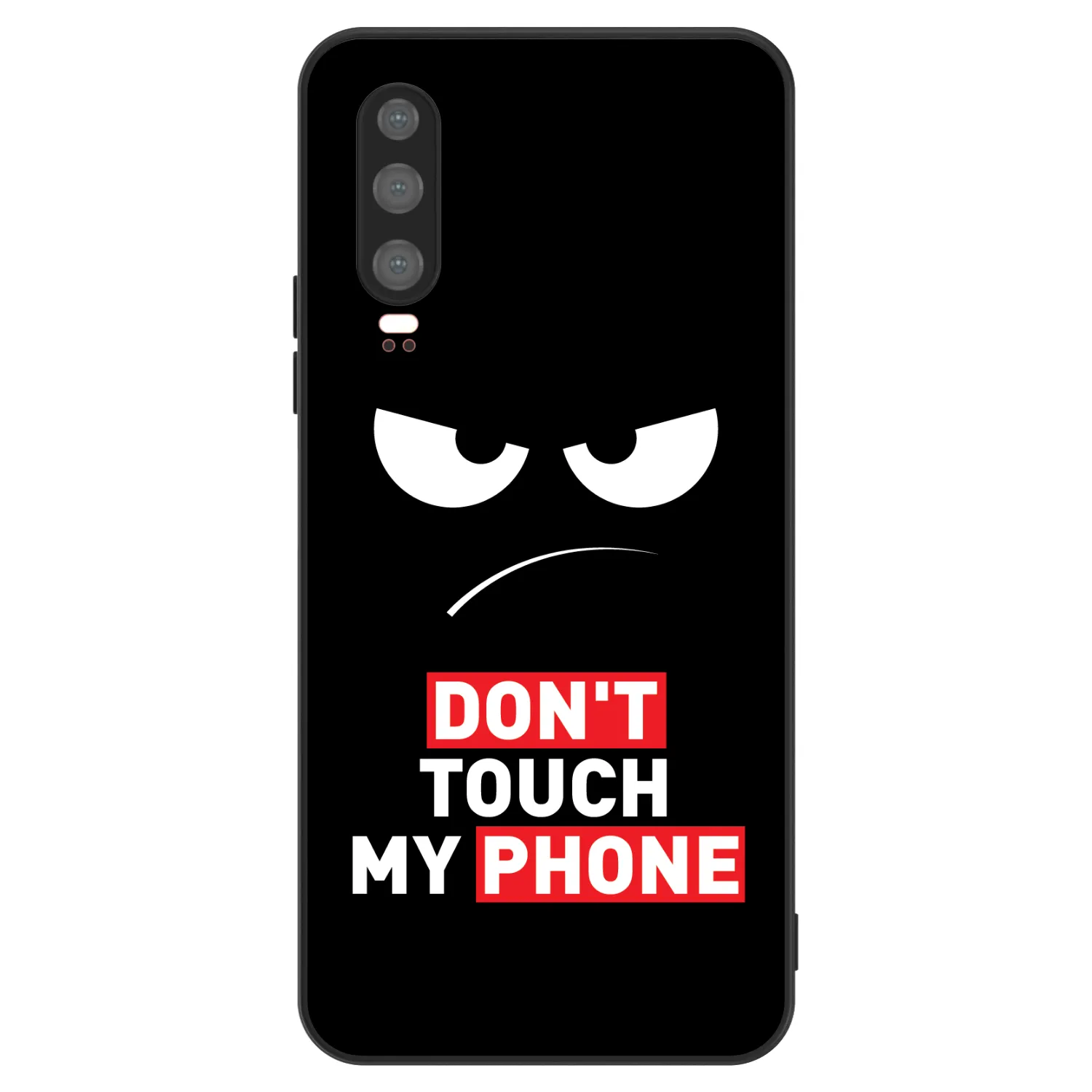 Picasee ULTIMATE CASE za Huawei P30 - Angry Eyes - Transparent