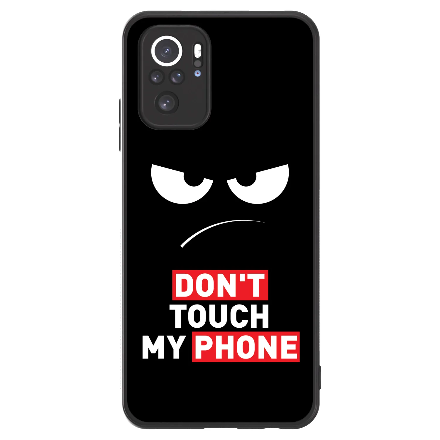 Picasee ULTIMATE CASE za Xiaomi Redmi Note 10S - Angry Eyes - Transparent