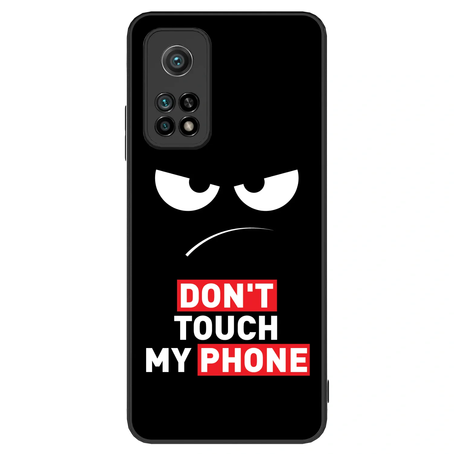 Picasee ULTIMATE CASE za Xiaomi Mi 10T - Angry Eyes - Transparent