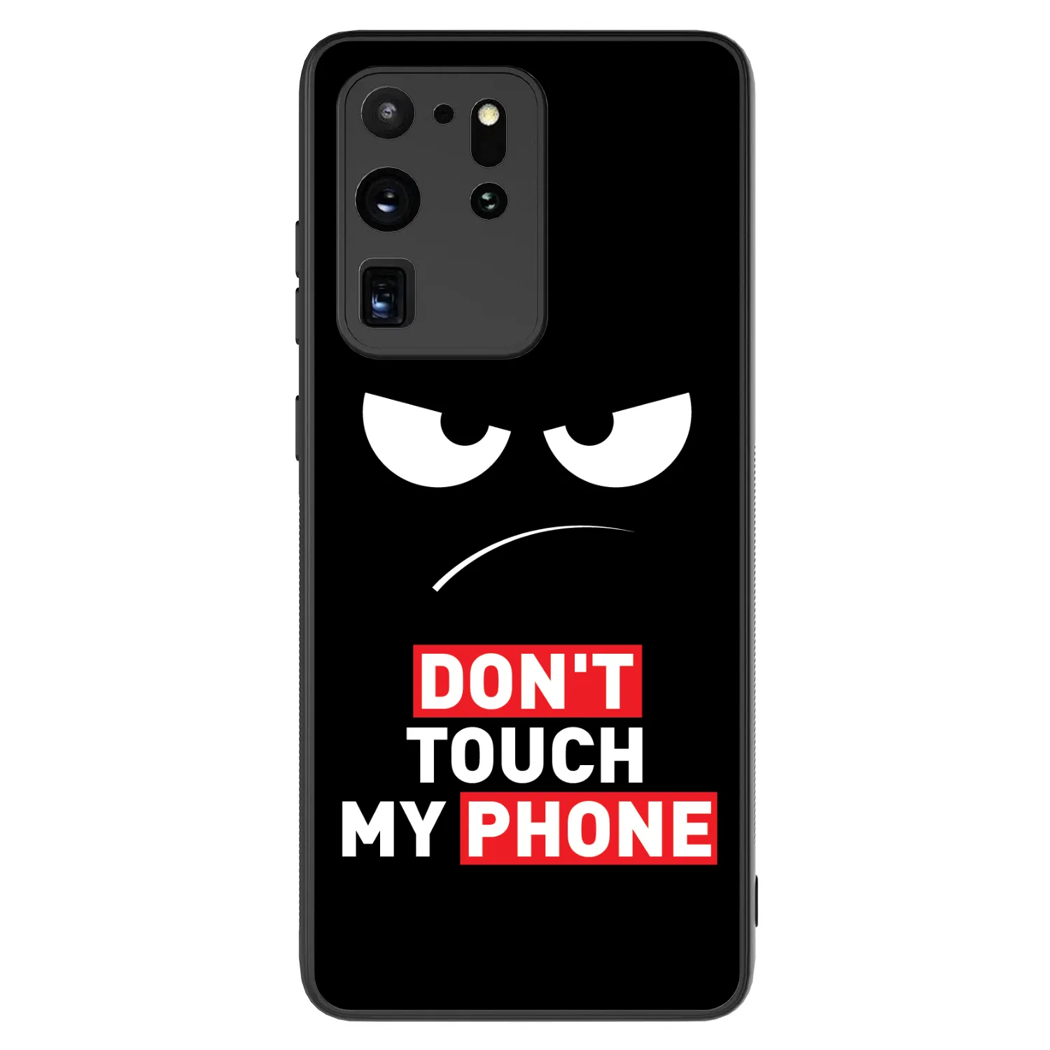 Picasee ULTIMATE CASE za Samsung Galaxy S20 Ultra 5G G988F - Angry Eyes - Transparent