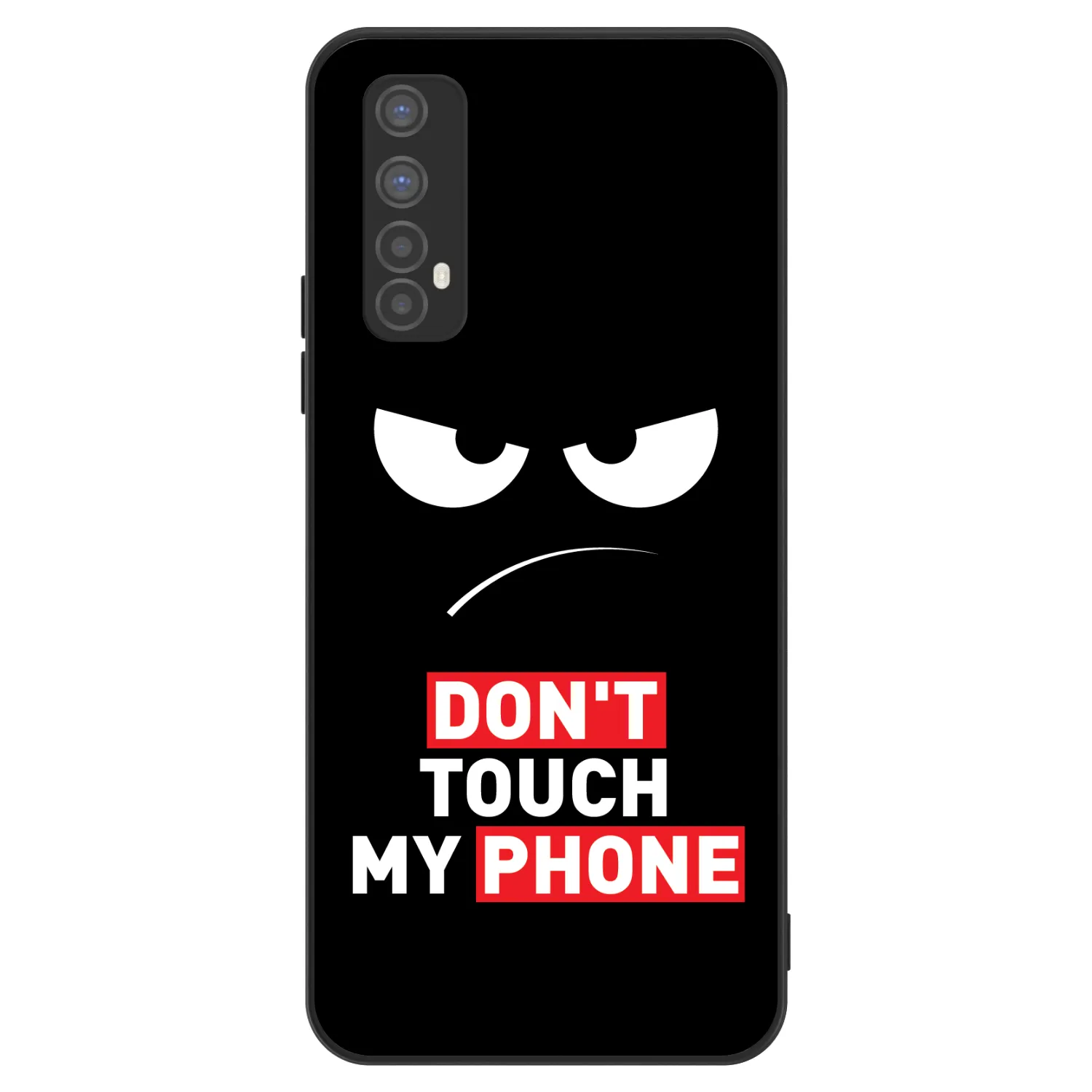 Picasee ULTIMATE CASE za Realme 7 - Angry Eyes - Transparent