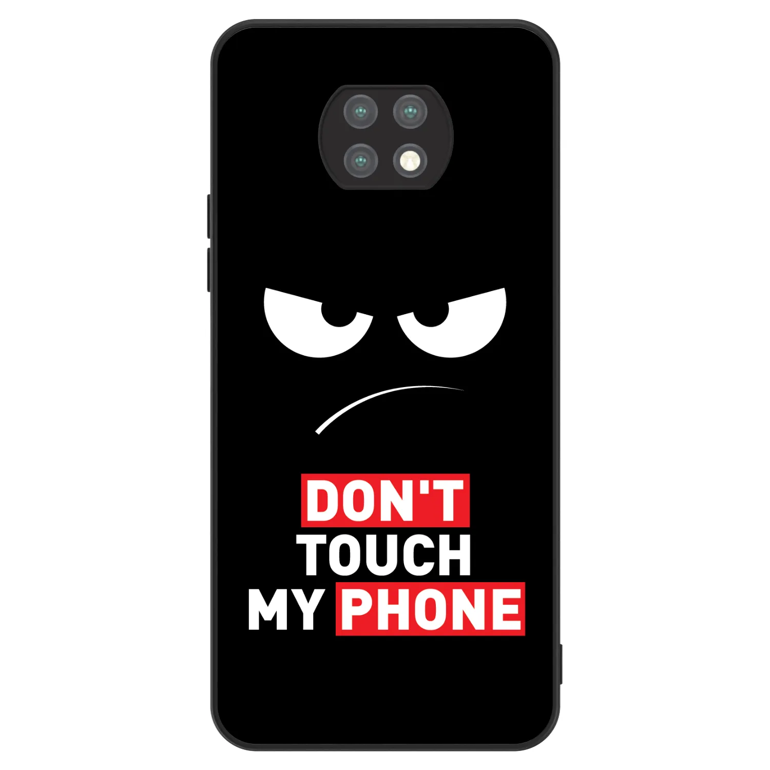 Picasee ULTIMATE CASE za Xiaomi Redmi Note 9T - Angry Eyes - Transparent