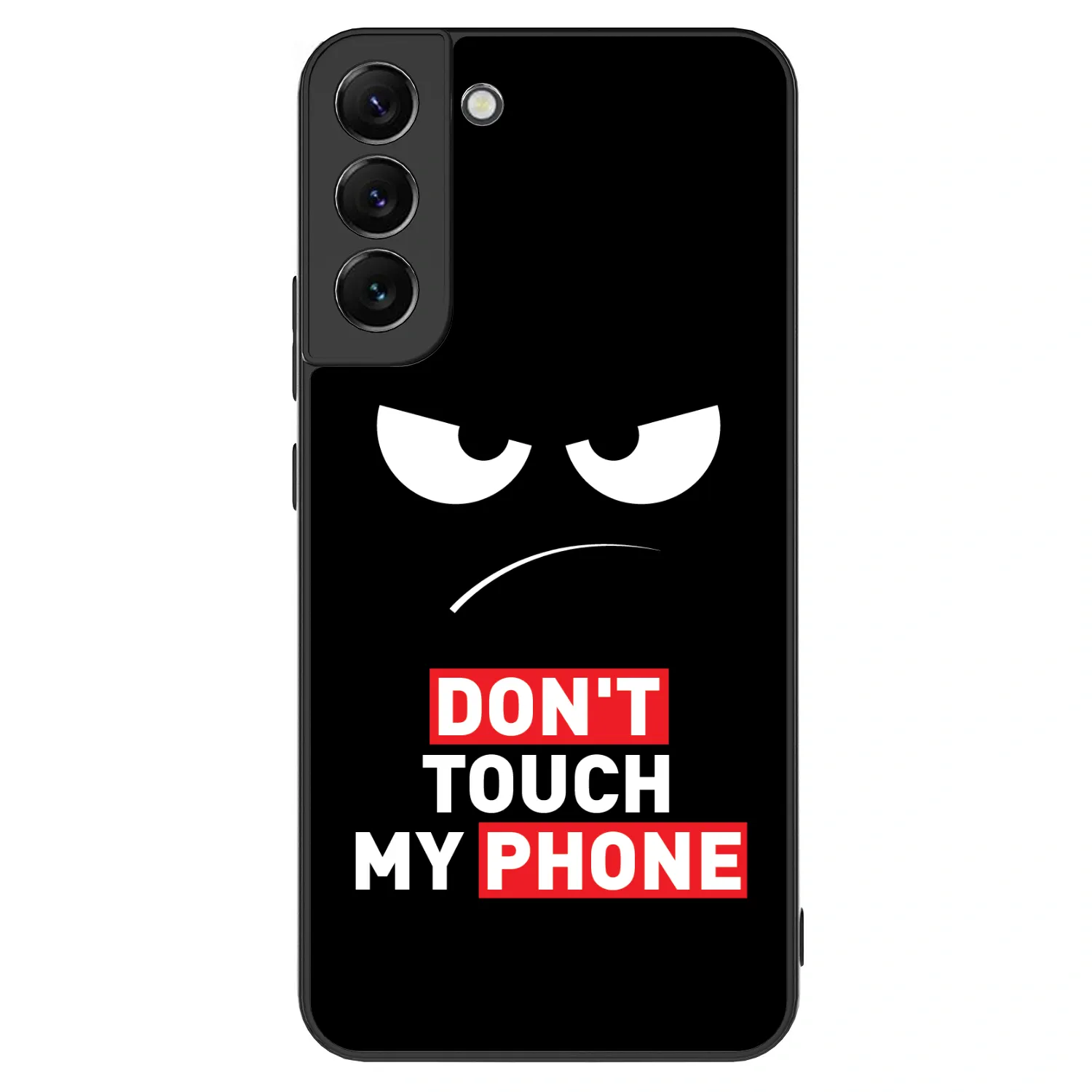 Picasee ULTIMATE CASE za Samsung Galaxy S22+ 5G - Angry Eyes - Transparent