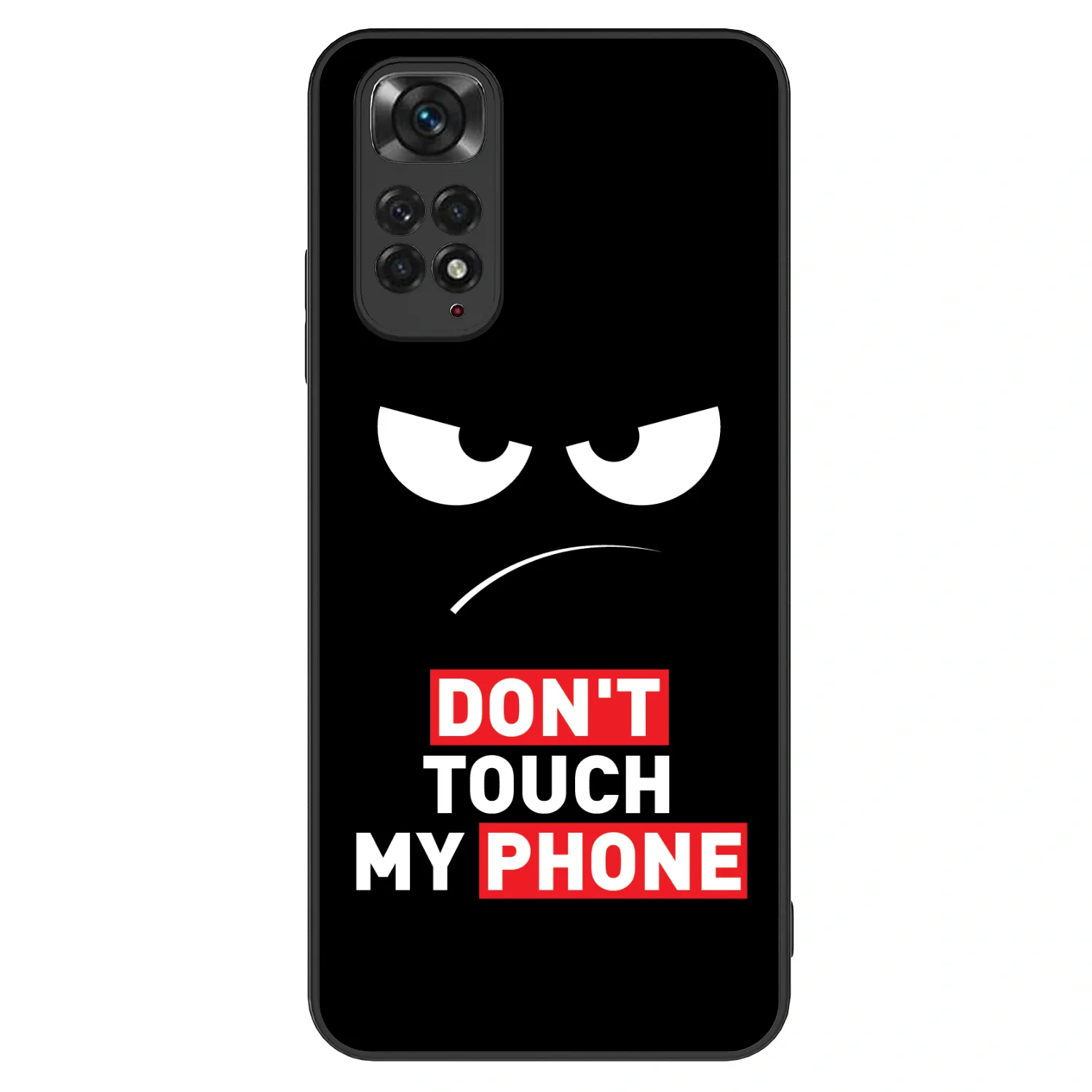 Picasee ULTIMATE CASE za Xiaomi Redmi Note 11 - Angry Eyes - Transparent