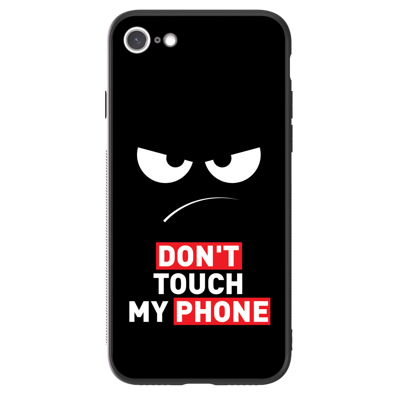 Picasee ULTIMATE CASE za Apple iPhone SE 2022 - Angry Eyes - Transparent