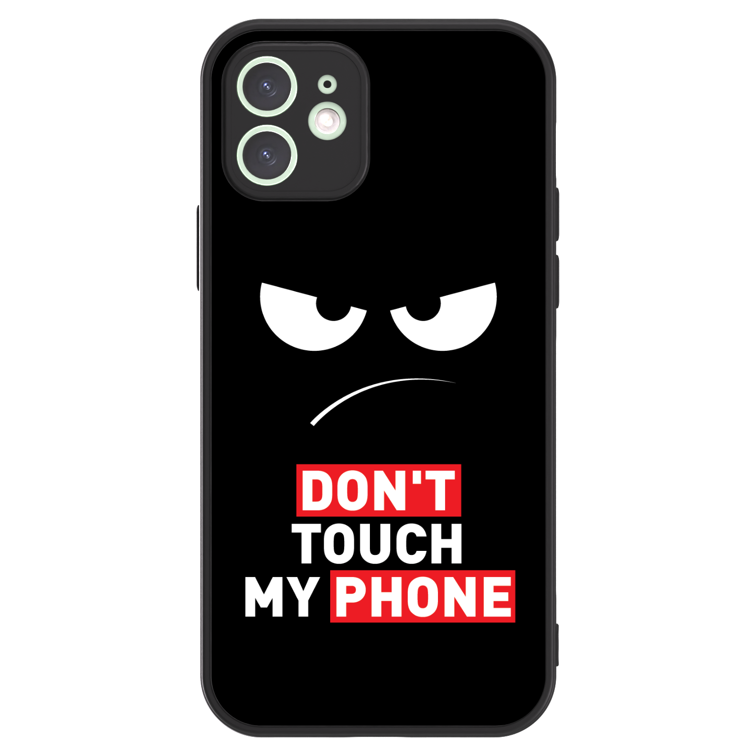 Picasee ULTIMATE CASE MagSafe za Apple iPhone 12 - Angry Eyes - Transparent