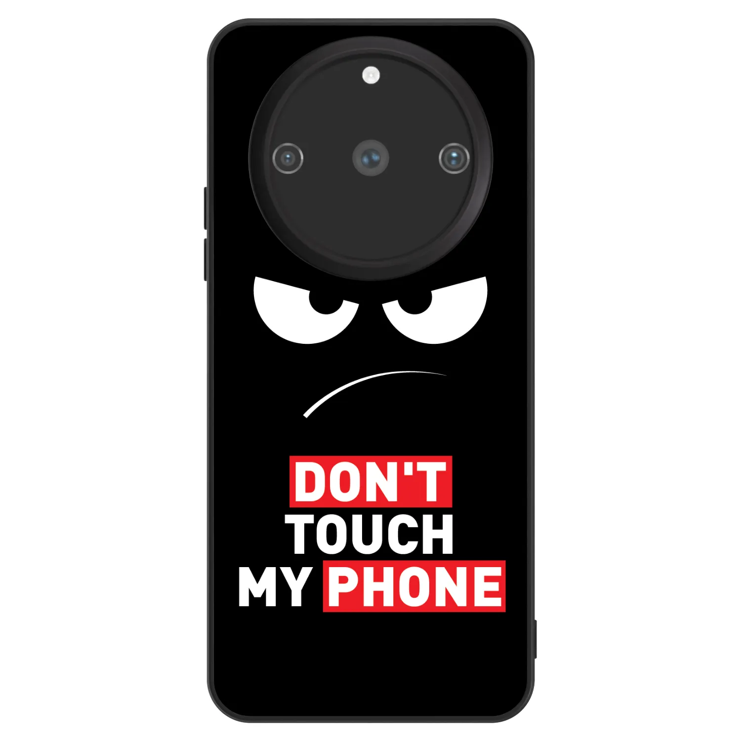 Picasee ULTIMATE CASE za Realme 11 Pro+ - Angry Eyes - Transparent
