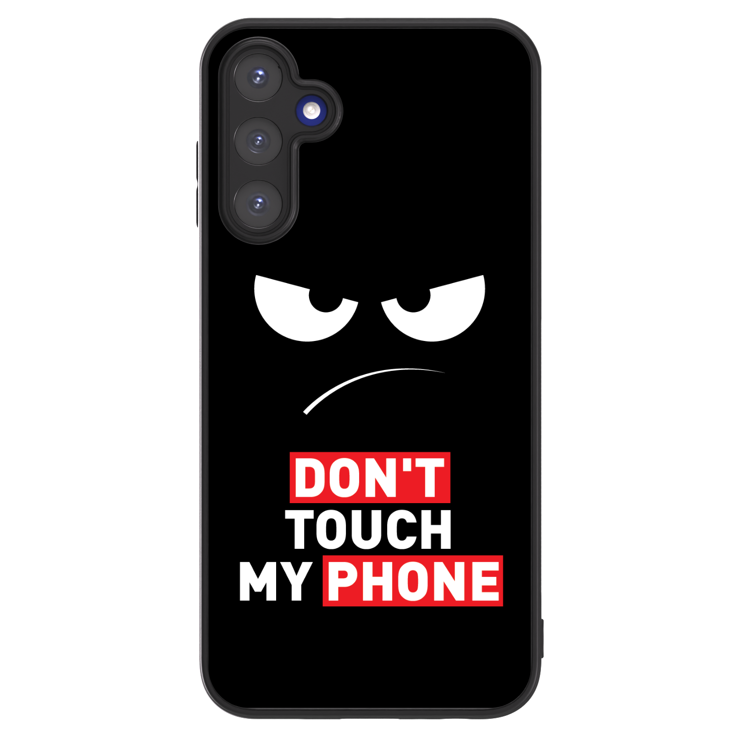 Picasee ULTIMATE CASE za Samsung Galaxy A15 A155F 4G - Angry Eyes - Transparent