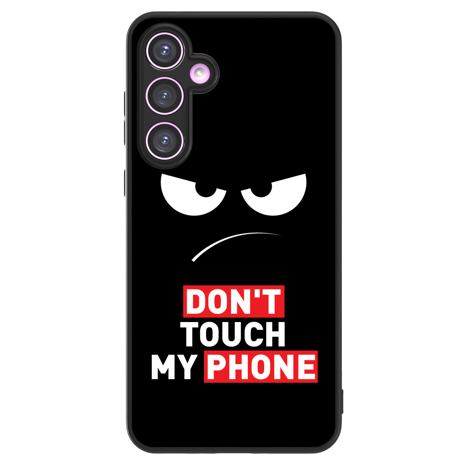 Picasee ULTIMATE CASE za Samsung Galaxy A35 5G A356B - Angry Eyes - Transparent