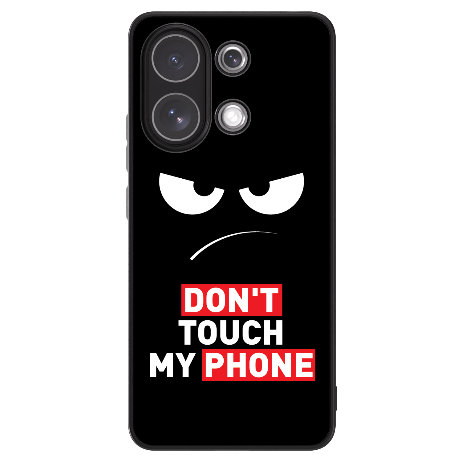 Picasee ULTIMATE CASE za Xiaomi Redmi Note 13 4G - Angry Eyes - Transparent