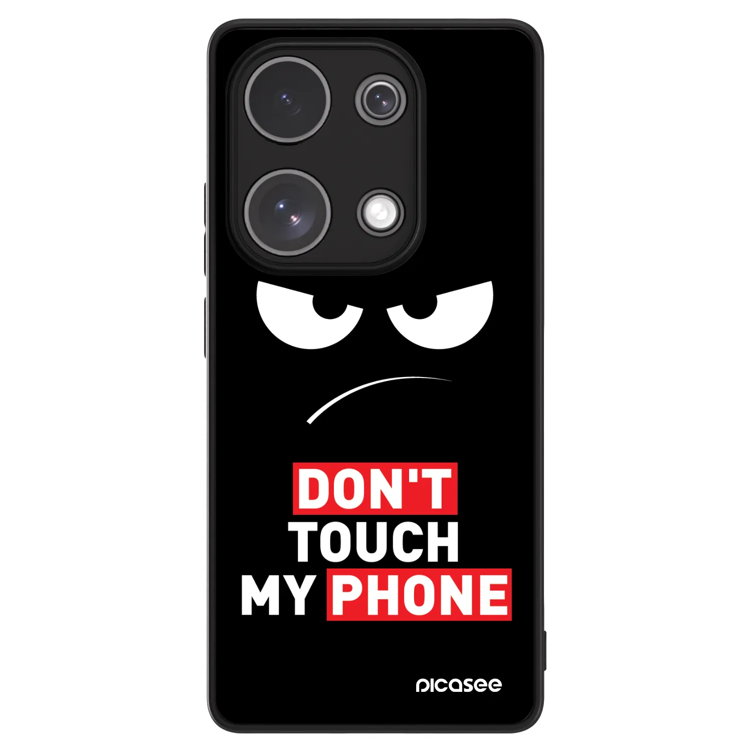 Picasee ULTIMATE CASE za Xiaomi Redmi Note 13 Pro 4G - Angry Eyes - Transparent