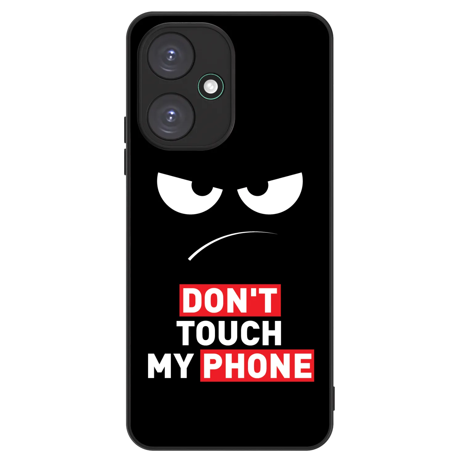 Picasee ULTIMATE CASE za Xiaomi Redmi 13C 5G - Angry Eyes - Transparent