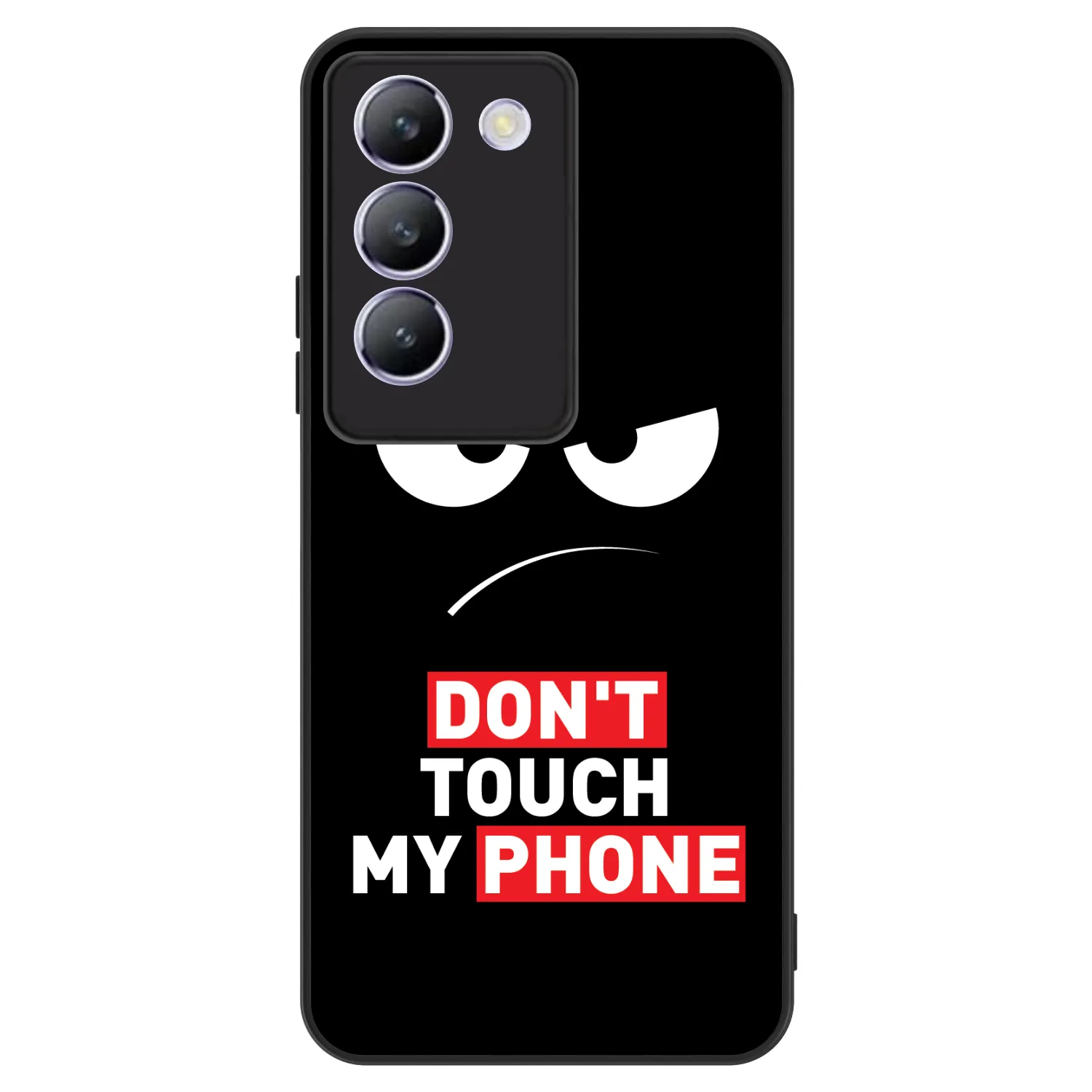 Picasee ULTIMATE CASE za Vivo V40 SE 5G - Angry Eyes - Transparent