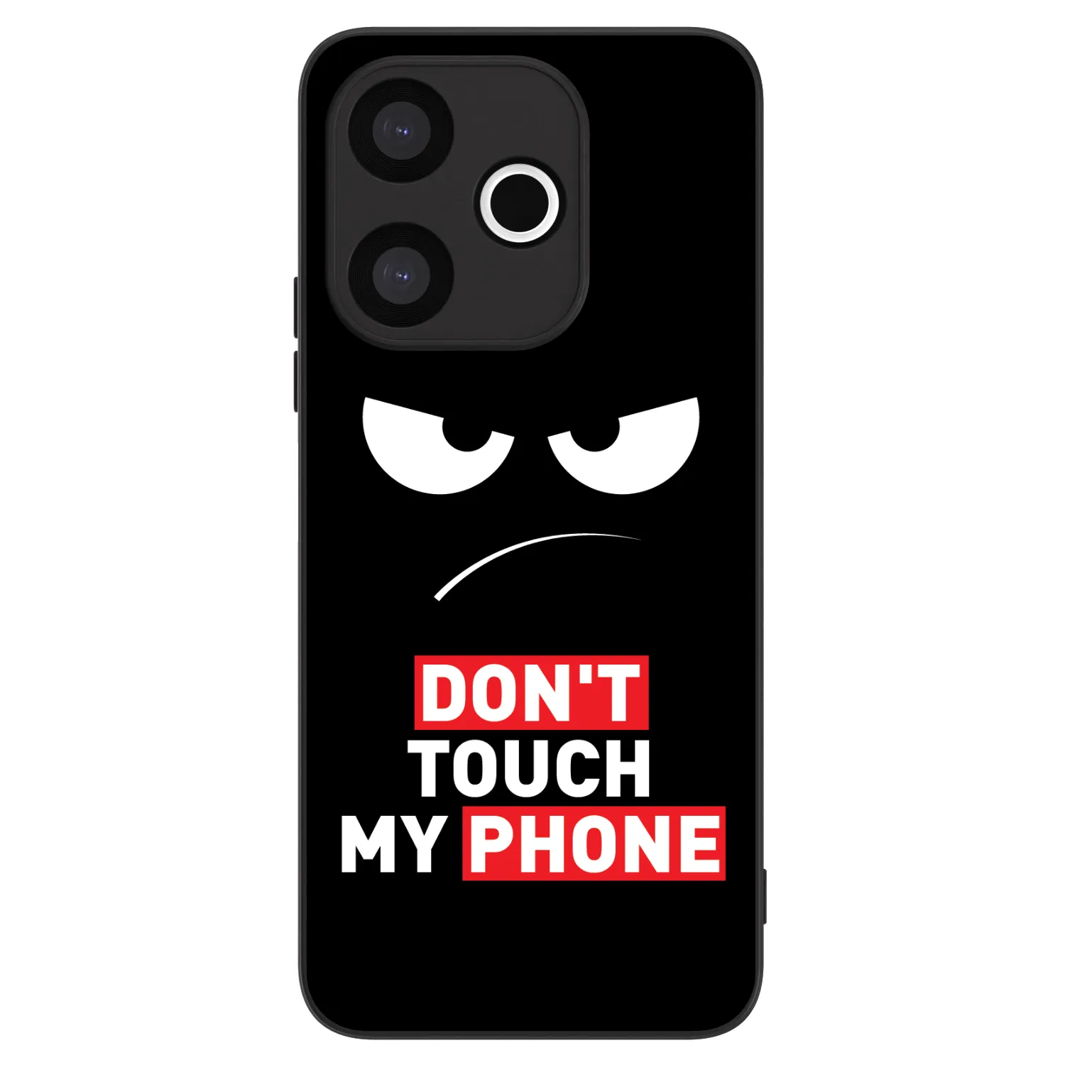 Picasee ULTIMATE CASE za Xiaomi Redmi 13 4G - Angry Eyes - Transparent
