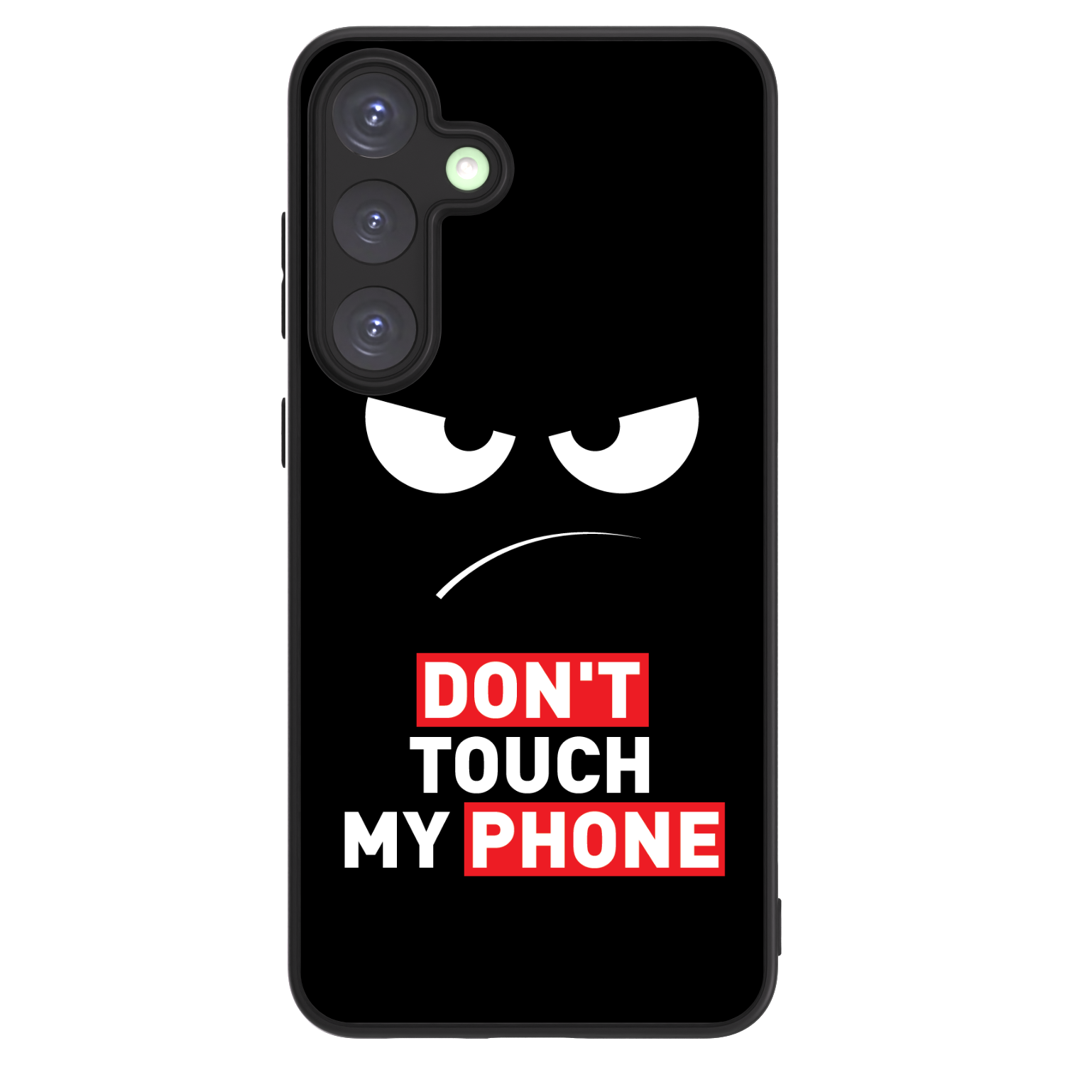 Picasee ULTIMATE CASE za Samsung Galaxy S25+ 5G - Angry Eyes - Transparent