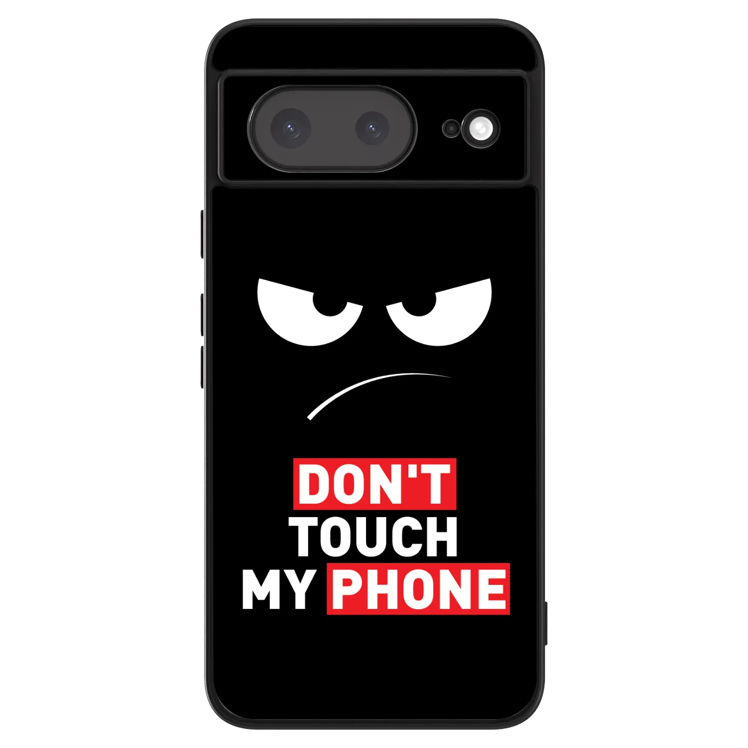 Picasee ULTIMATE CASE za Google Pixel 8a - Angry Eyes - Transparent