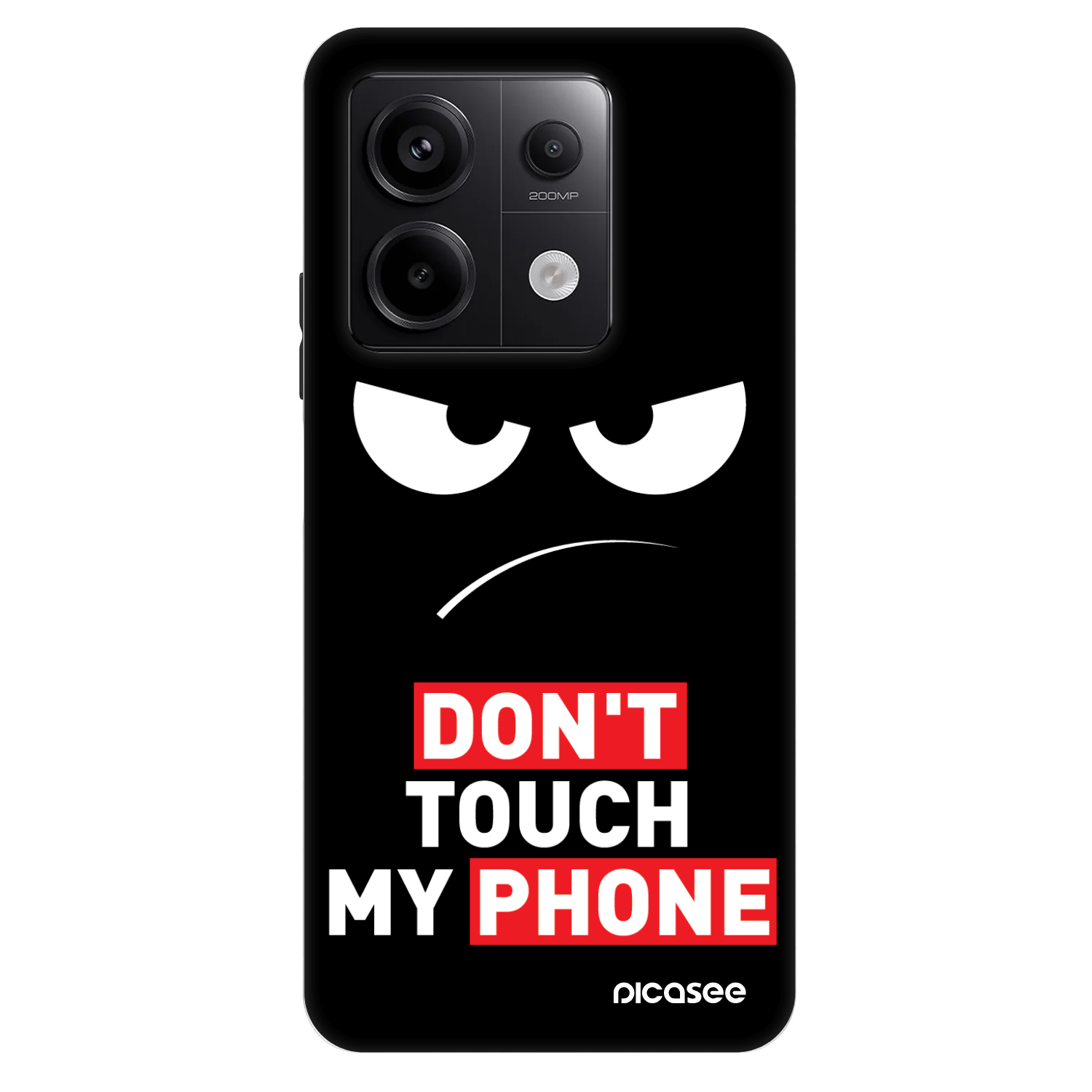 Picasee Fashion Case za Xiaomi Redmi Note 13 Pro 5G - Angry Eyes - Transparent