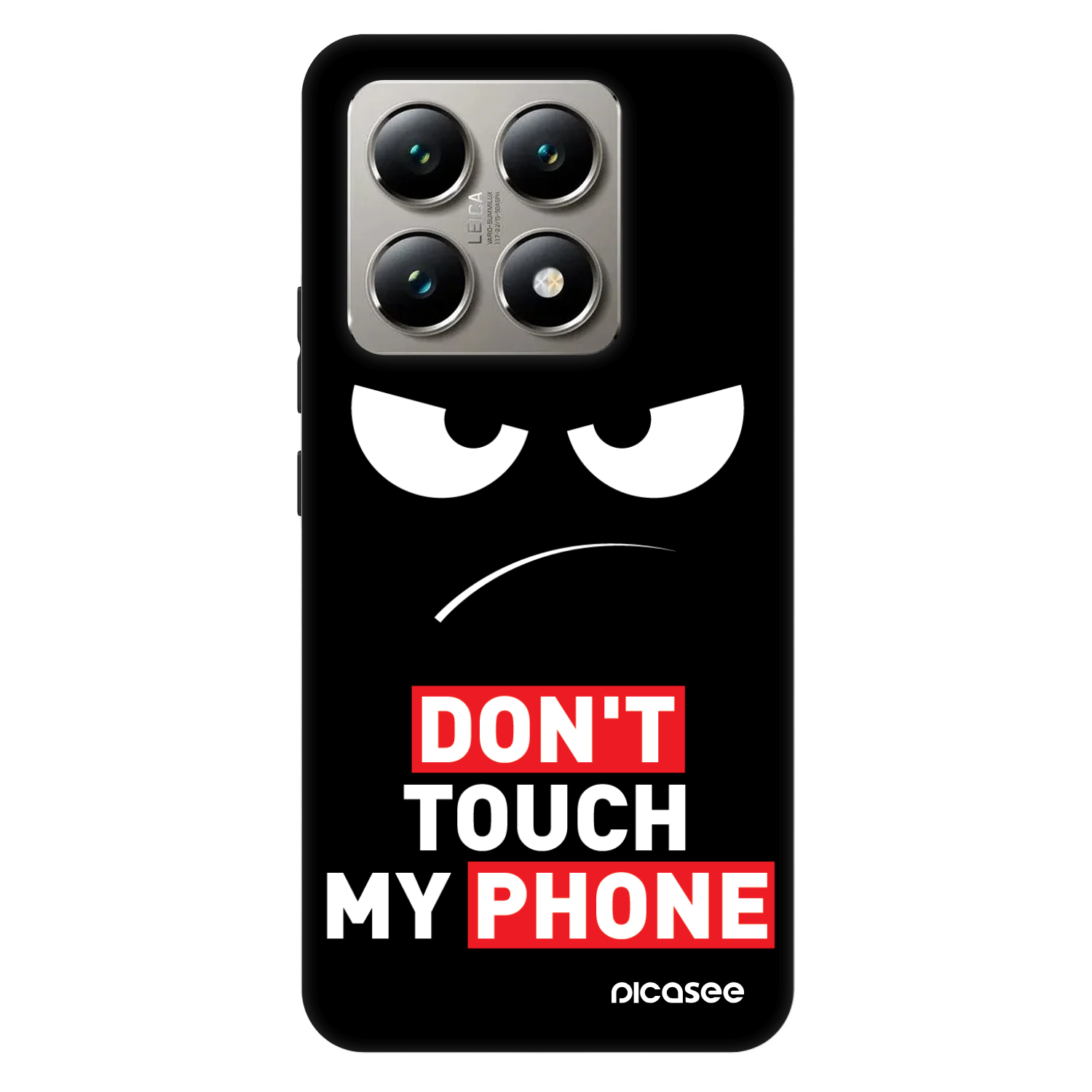 Picasee Fashion Case za Xiaomi 14T - Angry Eyes - Transparent