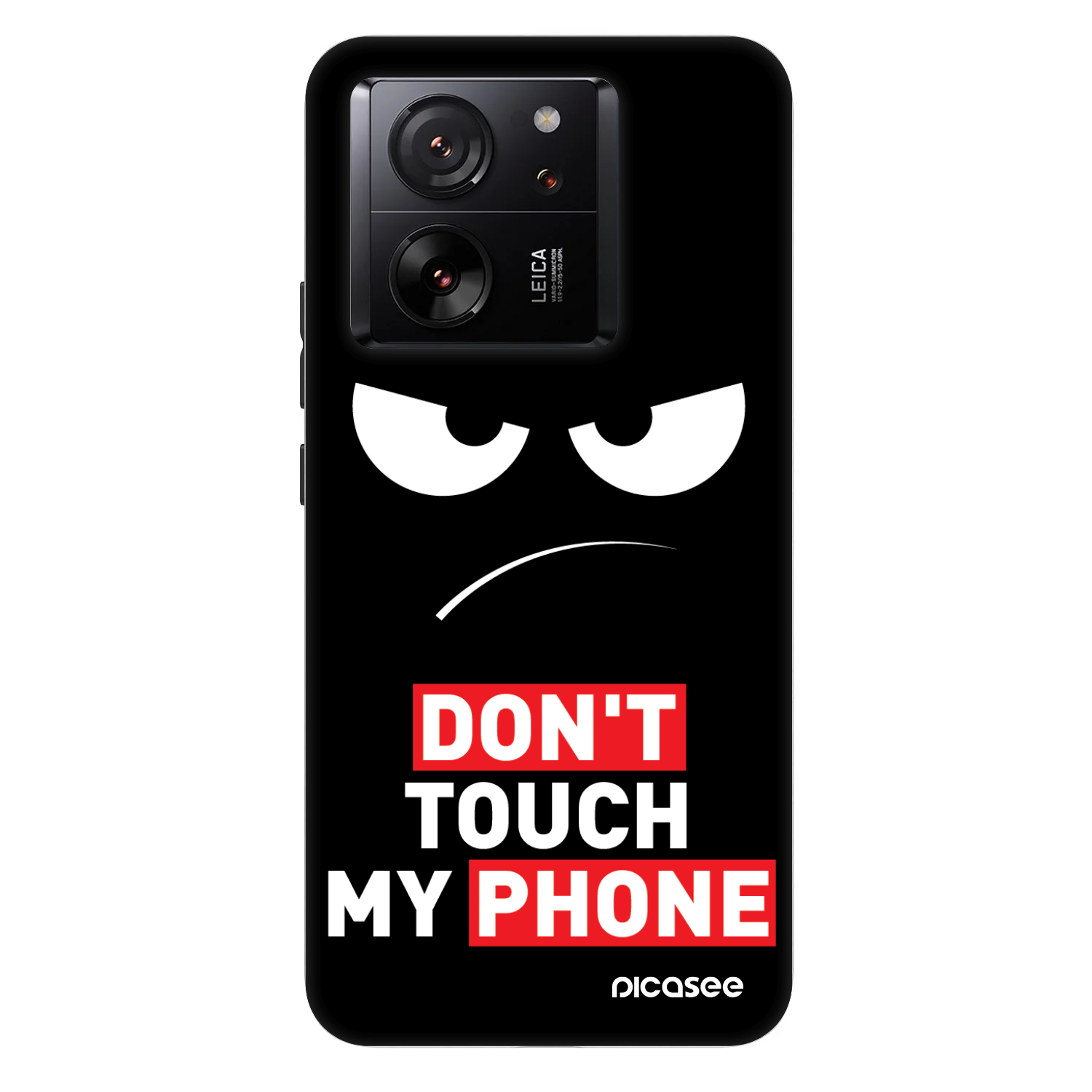 Picasee Fashion Case za Xiaomi 13T - Angry Eyes - Transparent