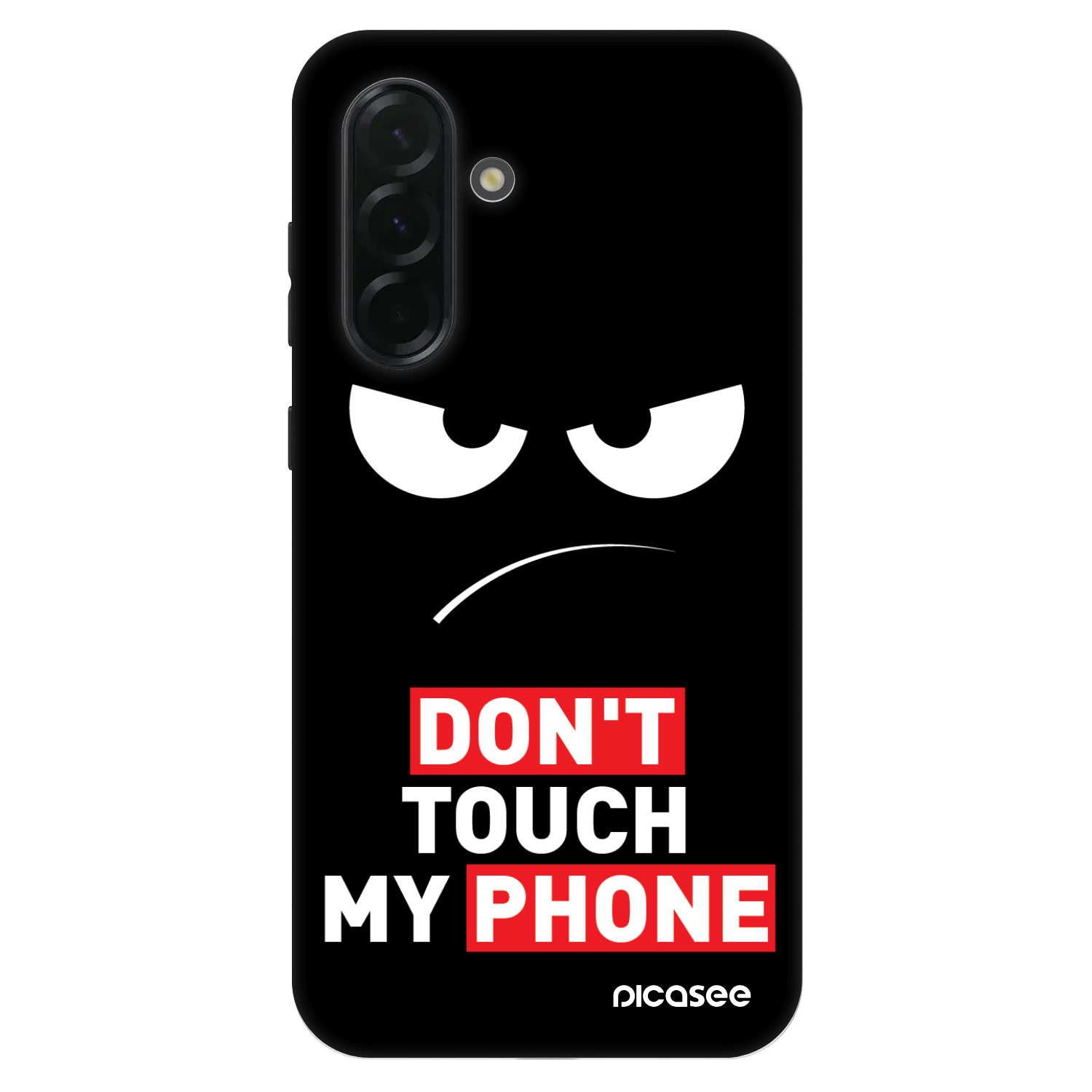 Picasee Fashion Case za Samsung Galaxy A36 5G - Angry Eyes - Transparent