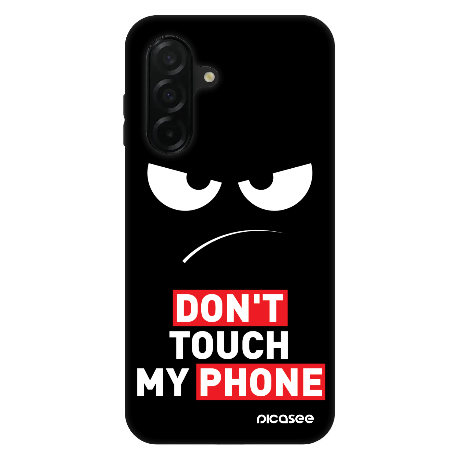 Picasee Fashion Case za Samsung Galaxy A26 5G A266B - Angry Eyes - Transparent