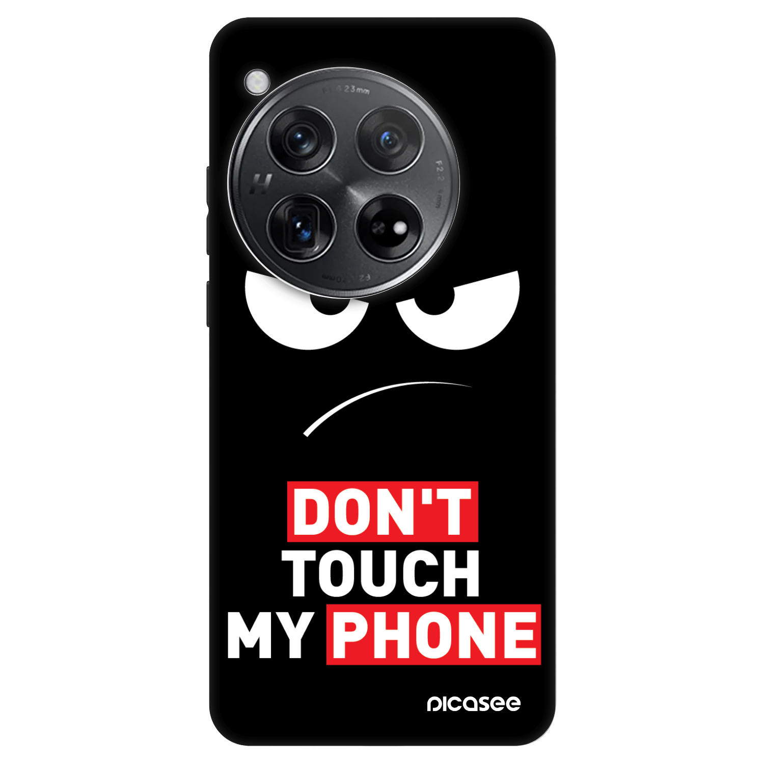 Picasee Fashion Case za OnePlus 12 5G - Angry Eyes - Transparent