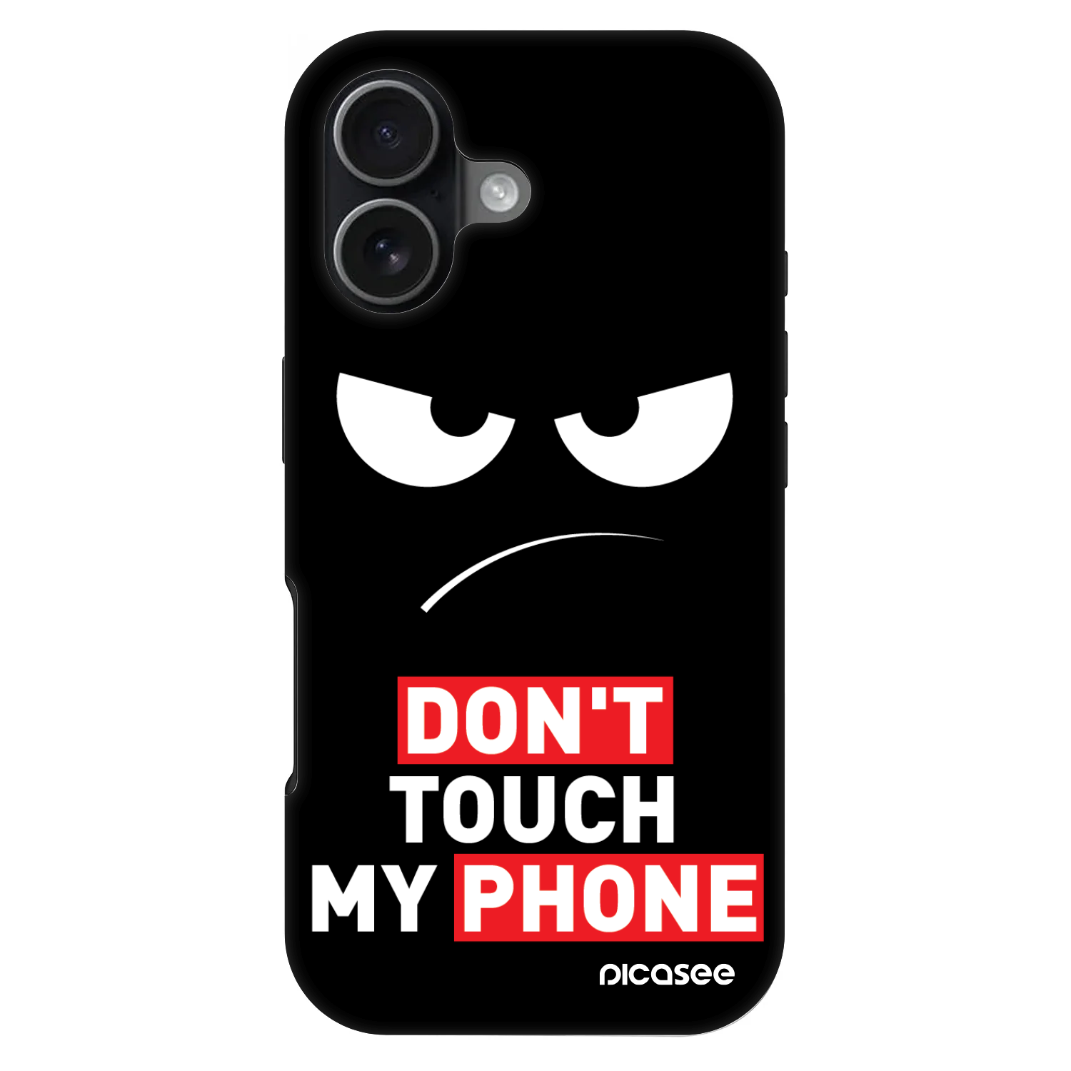 Picasee Fashion Case MagSafe za Apple iPhone 17 - Angry Eyes - Transparent