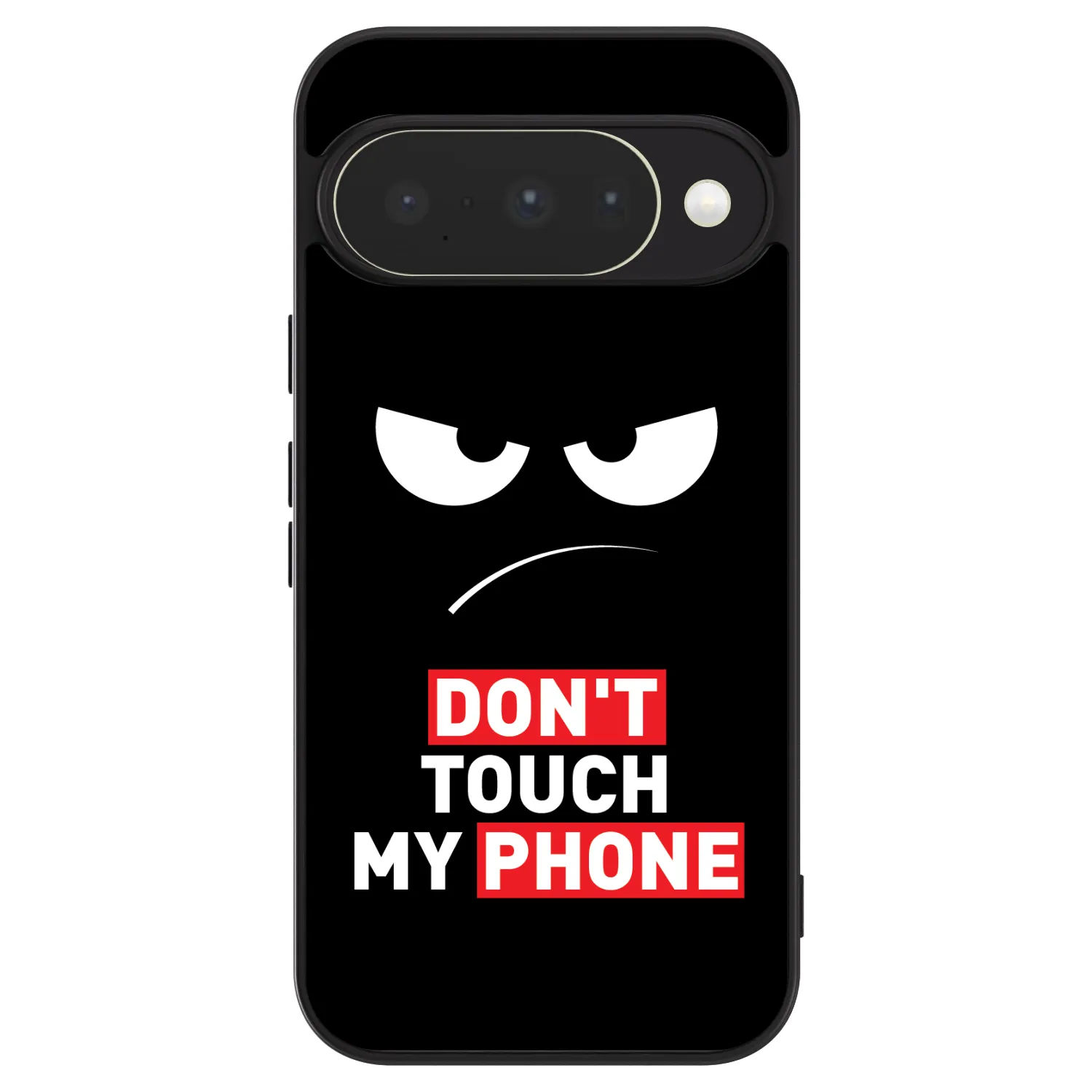 Picasee ULTIMATE CASE za Google Pixel 10 - Angry Eyes - Transparent