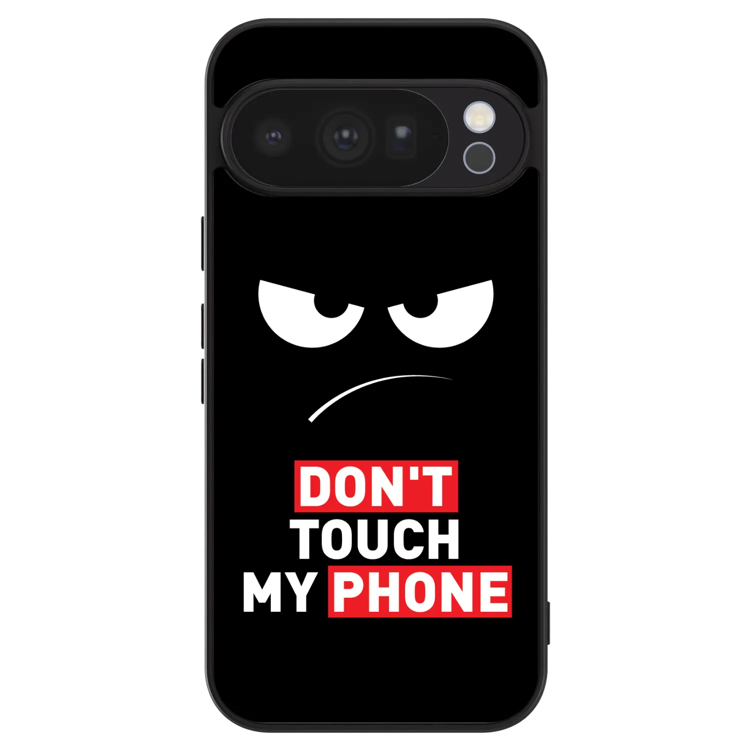 Picasee ULTIMATE CASE za Google Pixel 10 Pro - Angry Eyes - Transparent