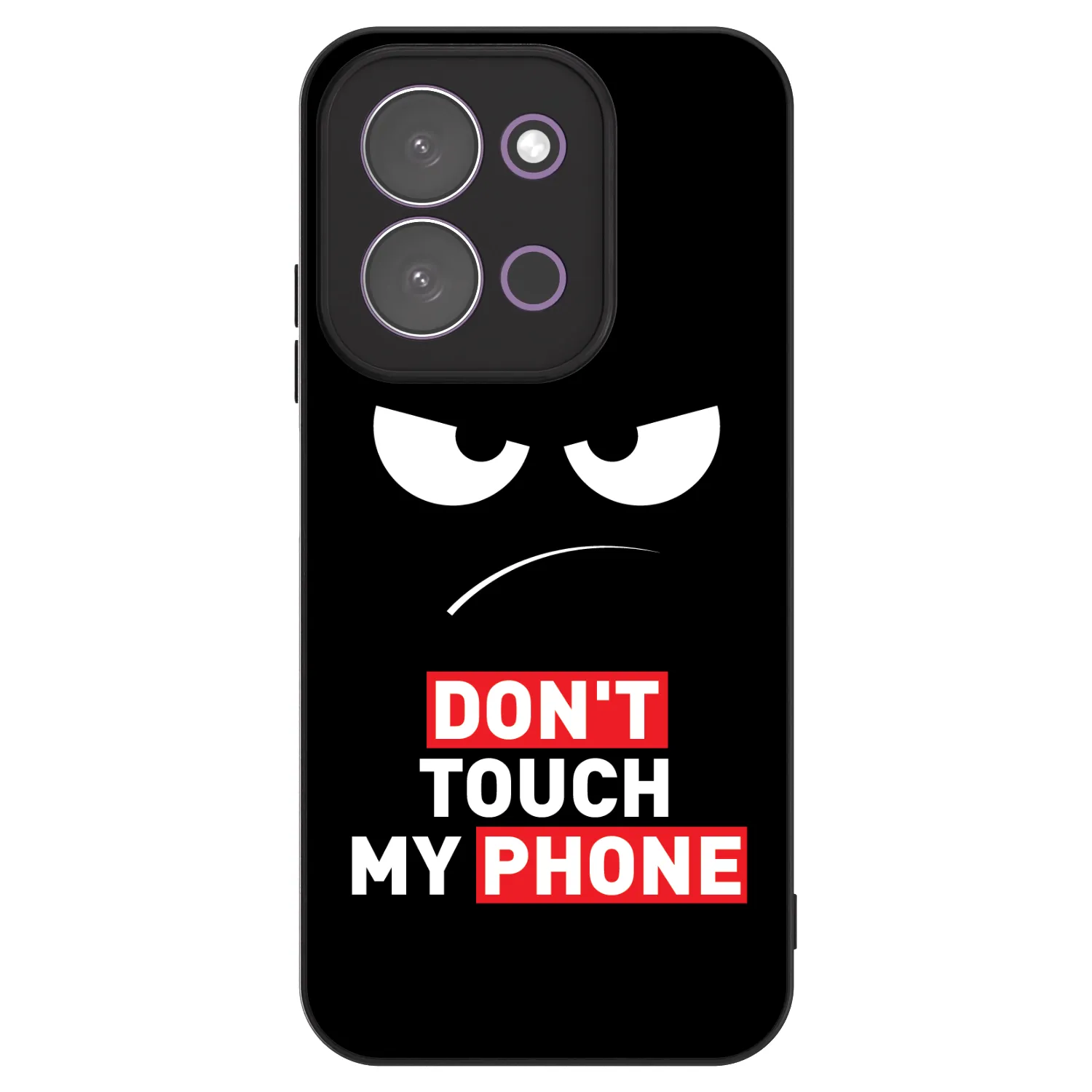 Picasee ULTIMATE CASE za Xiaomi Redmi 15C 5G - Angry Eyes - Transparent