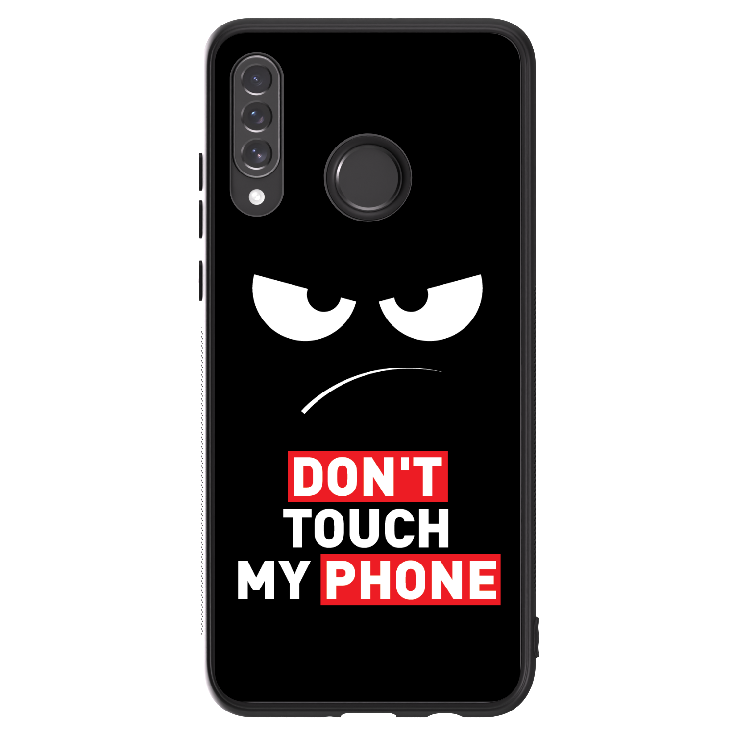 Picasee ULTIMATE CASE za Huawei P30 Lite - Angry Eyes - Transparent