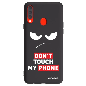 Maskica za Samsung Galaxy A20s - Angry Eyes - Transparent