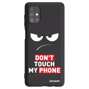Maskica za Samsung Galaxy M51 M515F - Angry Eyes - Transparent