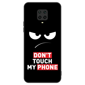Maskica za Xiaomi Redmi Note 9 Pro - Angry Eyes - Transparent