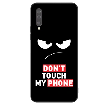 Maskica za Samsung Galaxy A50 A505F - Angry Eyes - Transparent