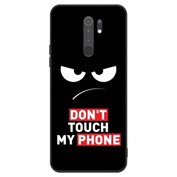 Maskica za Xiaomi Redmi 9 - Angry Eyes - Transparent