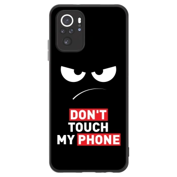 Maskica za Xiaomi Redmi Note 10 - Angry Eyes - Transparent