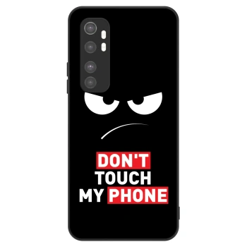 Maskica za Xiaomi Mi Note 10 Lite - Angry Eyes - Transparent