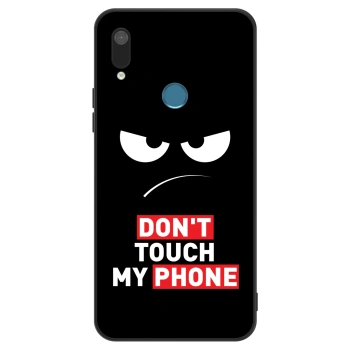Maskica za Huawei Y7 2019 - Angry Eyes - Transparent