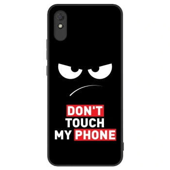 Maskica za Xiaomi Redmi 9A - Angry Eyes - Transparent