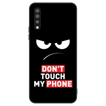 Maskica za Samsung Galaxy A70 A705F - Angry Eyes - Transparent