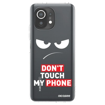 Picasee silikonska prozirna maskica za Xiaomi Mi 11 - Angry Eyes - Transparent