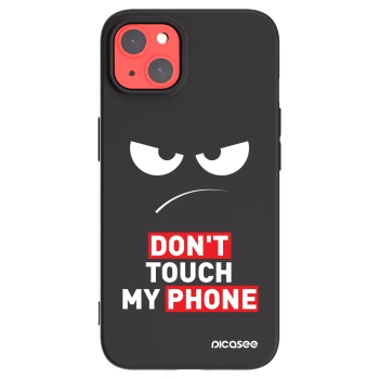 Picasee crna silikonska maskica za Apple iPhone 13 - Angry Eyes - Transparent
