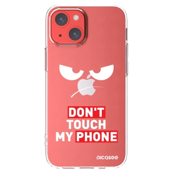 Picasee silikonska prozirna maskica za Apple iPhone 13 mini - Angry Eyes - Transparent