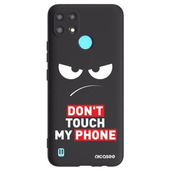 Maskica za Realme C21 - Angry Eyes - Transparent