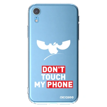 Picasee silikonska prozirna maskica za Apple iPhone XR - Angry Eyes - Transparent