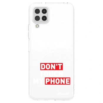 Picasee silikonska prozirna maskica za Samsung Galaxy A22 A225F 4G - Angry Eyes - Transparent