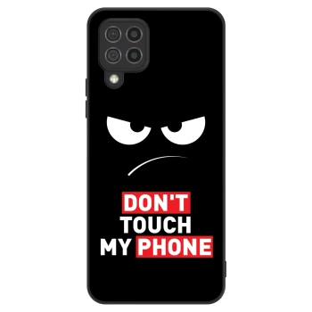 Maskica za Samsung Galaxy A22 A225F 4G - Angry Eyes - Transparent