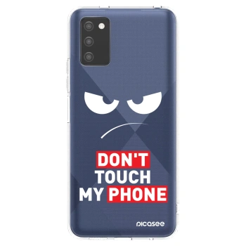Maskica za Samsung Galaxy A03s A037G - Angry Eyes - Transparent