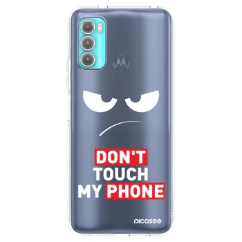 Picasee silikonska prozirna maskica za Motorola Moto G60 - Angry Eyes - Transparent